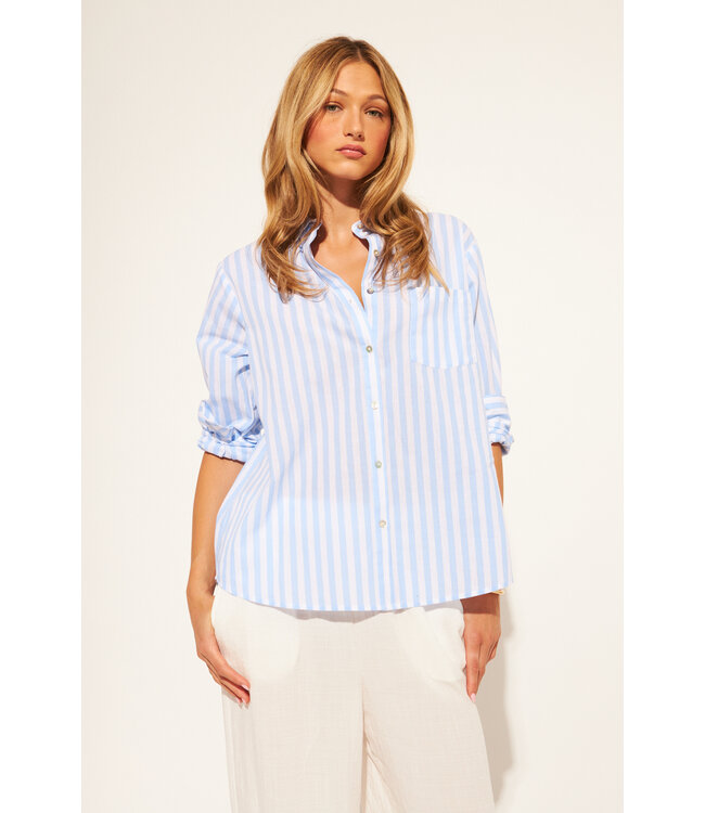 John & Jenn  Julio button down