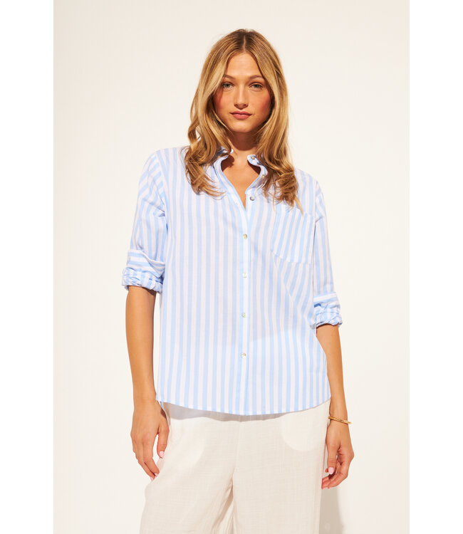 John & Jenn  Julio button down