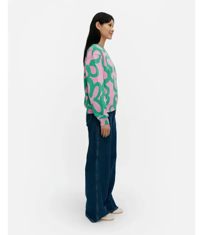 Marimekko Leiot Jatt7ikukka sweatshirt