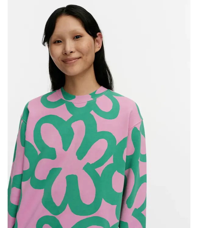 Marimekko Leiot Jatt7ikukka sweatshirt