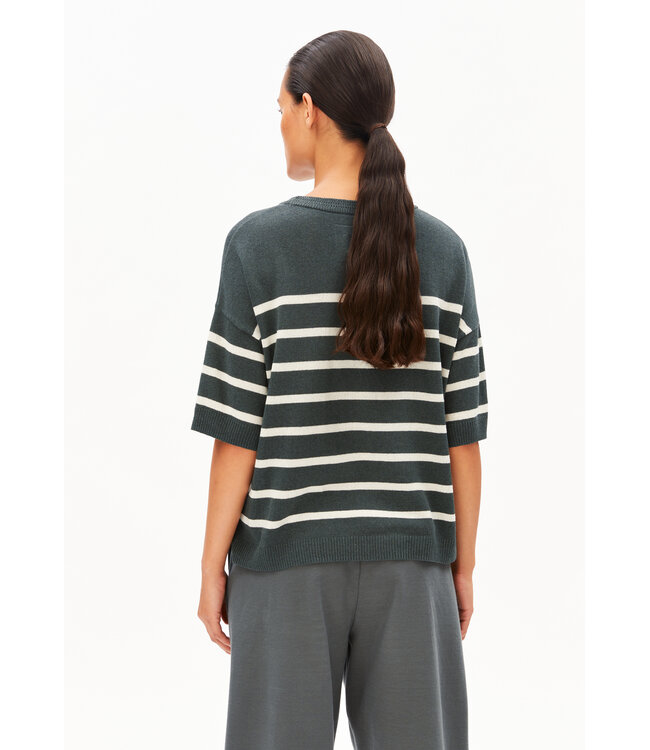 Armed Angels Stripe linen blend sweater