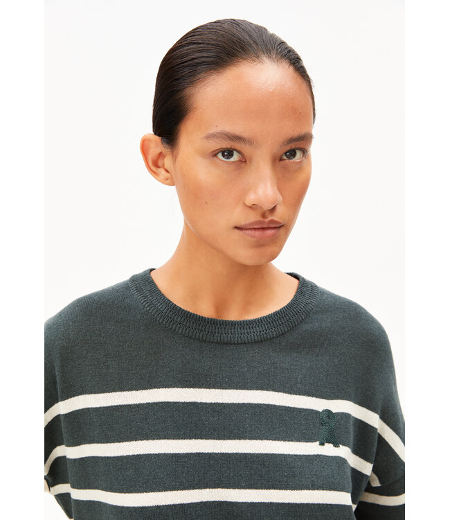 Armed Angels Stripe linen blend sweater