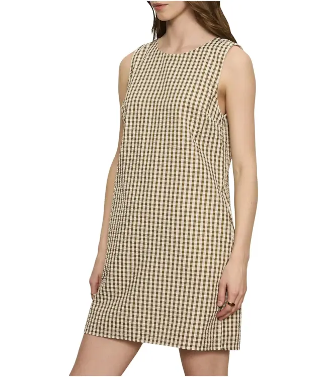 Sanctuary Way to be gingham shift dress