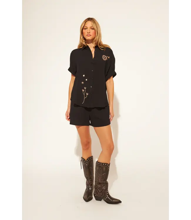 John & Jenn Wade button down shirt