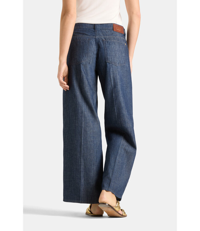 Cambio Aimee seam cropped jean