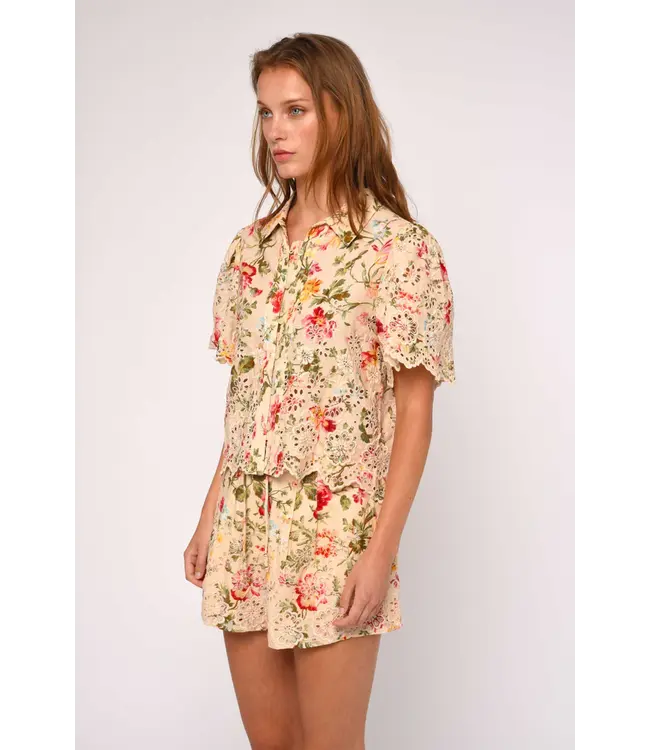 Love the Label Abigail print top