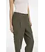 Yaya Woven straight leg cargo trouser w/pleats