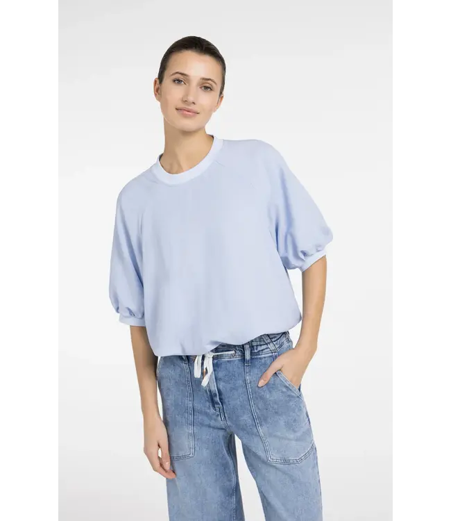 Yaya Woven balloon tshirt