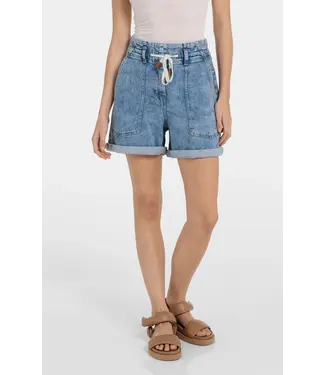 Yaya Loose fit worker shorts