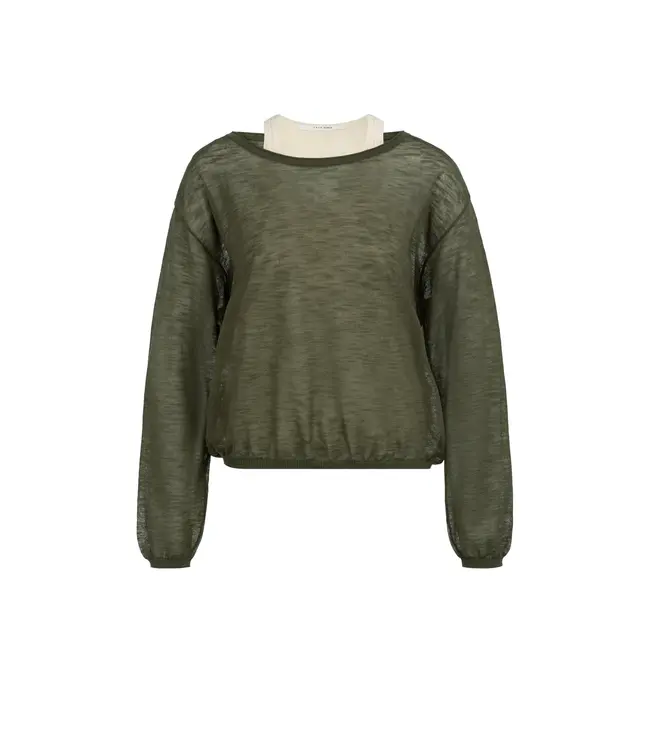 Yaya Twinset sweater w/singlet