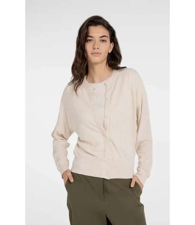 Yaya Towel knitted cardigan