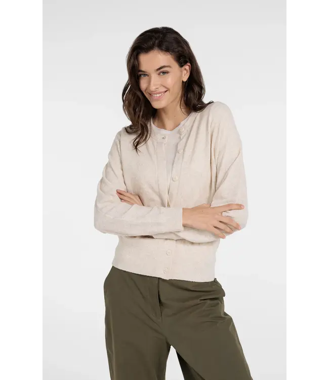 Yaya Towel knitted cardigan