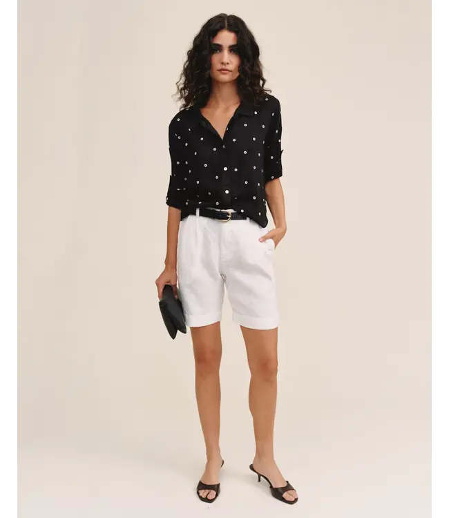 Bella Dahl Drop collar boxy button down