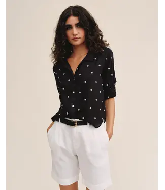 Bella Dahl Drop collar boxy button down