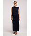 Velvet Blythe mesh cotton knit skirt