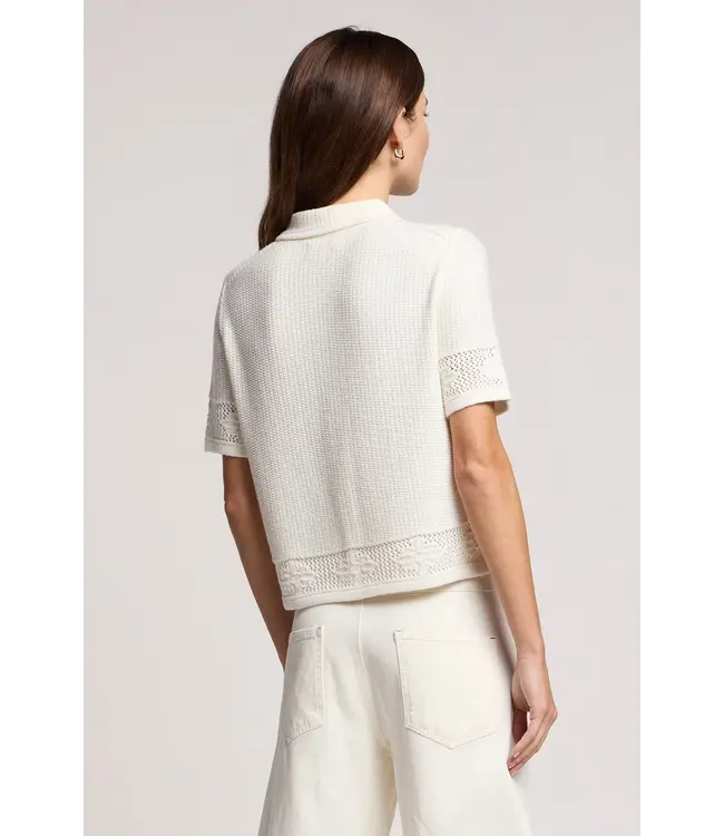 Velvet Rosemond cotton cashmere top
