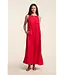 Velvet Reta woven linen dress