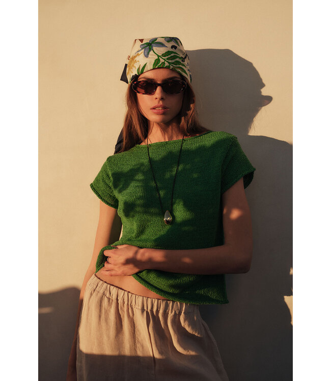 Velvet Milou cotton tape top