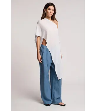 Velvet Floren linen blend knit top