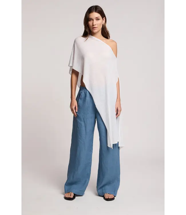 Velvet Floren linen blend knit top