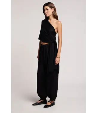 Velvet Camber woven linen pant