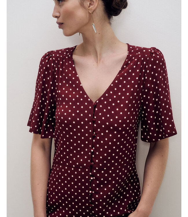 Yerse Crepe viscose dress