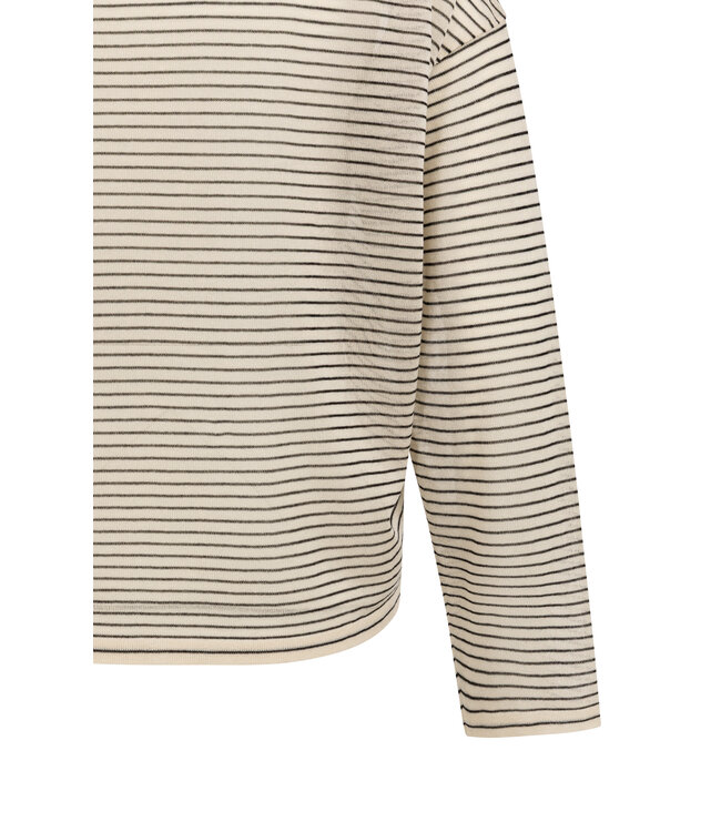Yaya Fine knitted stripe sweater