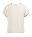 Yaya  Knitted sweater w/rolled edges