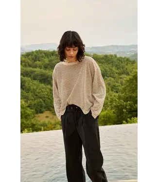 Yaya Fine knitted stripe sweater