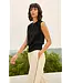 Yaya Sleeveless cardigan with buttons