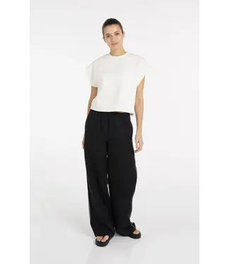 Yaya Woven wide leg trousers
