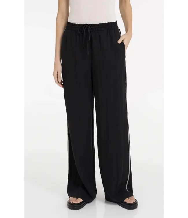 Yaya Woven wide leg trousers