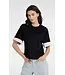 Yaya  Jersey top w/woven details