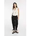 Yaya High waist loose fit trousers