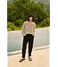 Yaya High waist loose fit trousers