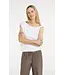 Yaya Sleeveless top w/twisted shoulder