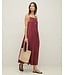 Yerse Strap dress w/straight neckline