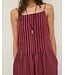 Yerse Strap dress w/straight neckline