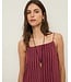Yerse Strap dress w/straight neckline