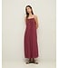 Yerse Strap dress w/straight neckline