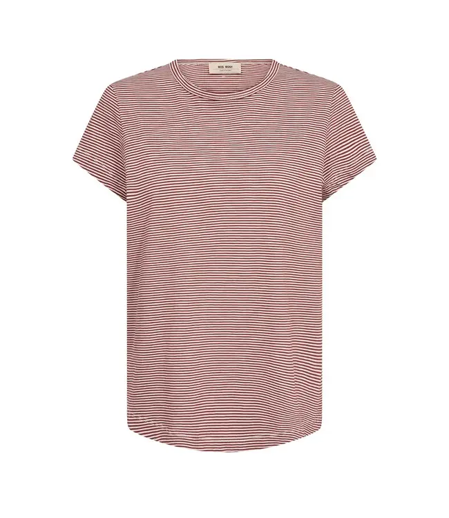Mos Mosh Campa O-SS stripe tee