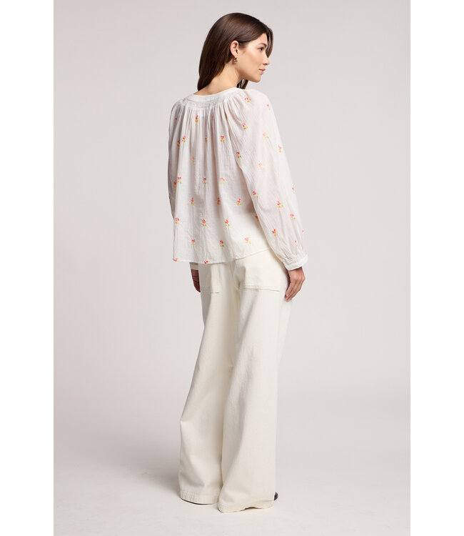Velvet  Sylvie novelty embroidery top