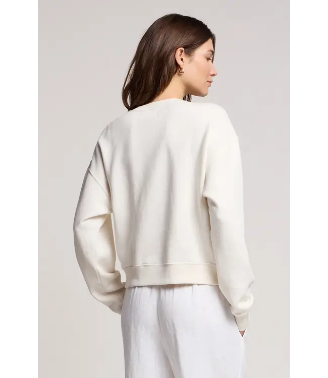 Velvet Kenna graphic fleece top
