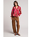 Velvet Avena printed rose top