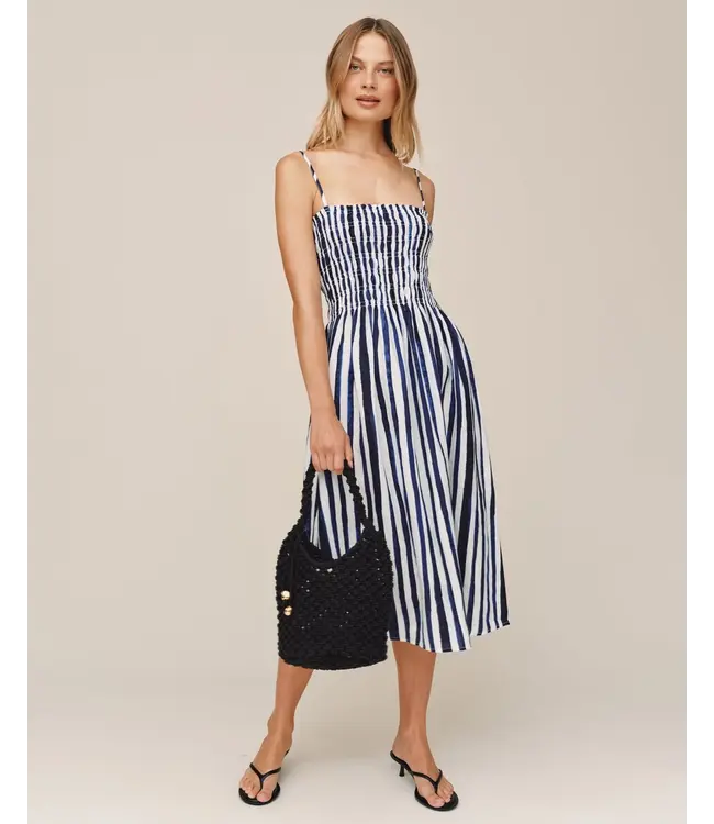 Bella Dahl Smocked midi dress