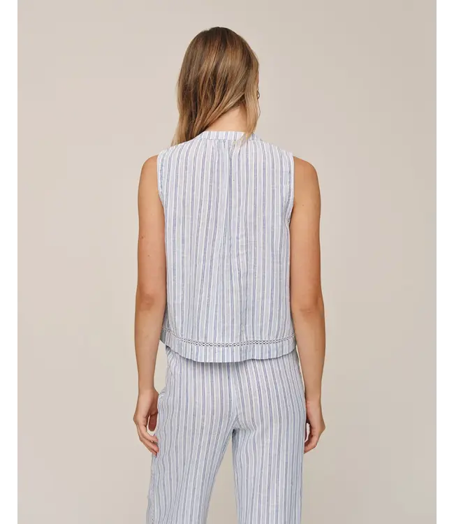 Bella Dahl Sleeveless button front top