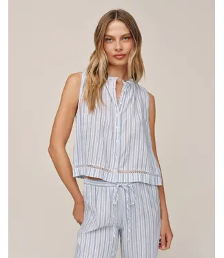 Bella Dahl Sleeveless button front top