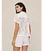 Bella Dahl Short sleeve contrast button down