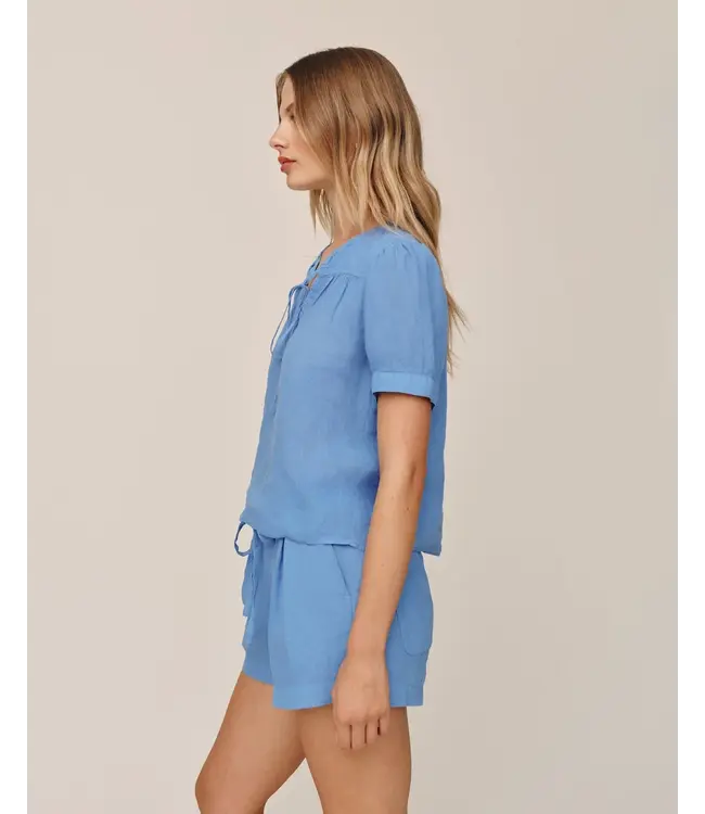 Bella Dahl Short sleeve flowy pullover top