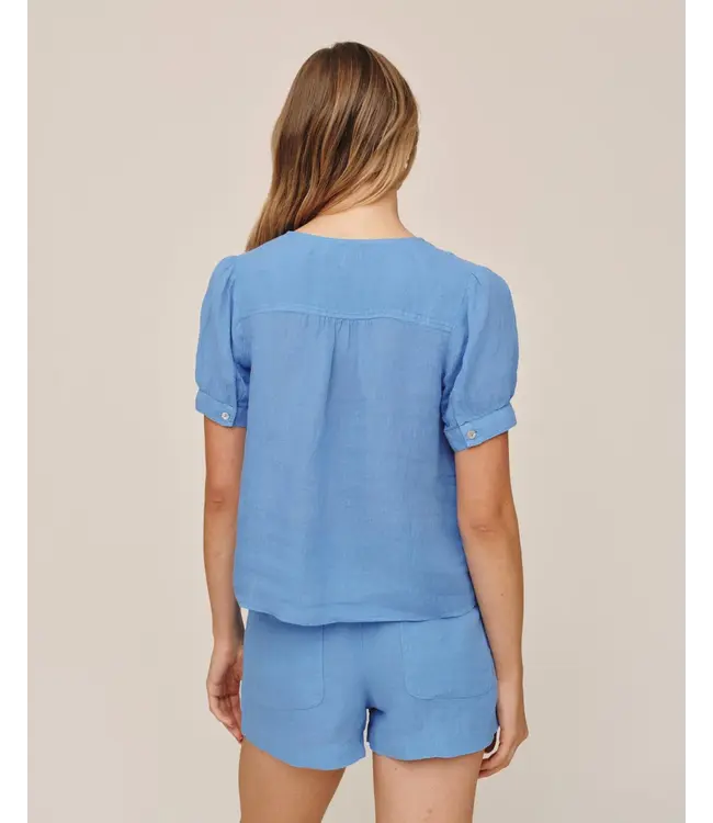Bella Dahl Short sleeve flowy pullover top